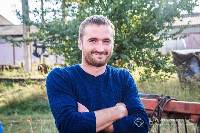 Олександр Левчик, головний агроном господарства "Воля"